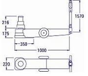 Gato modelo P303NV dimensiones