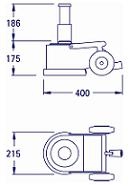 Gato P102 dimensiones