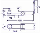 Gato P105 dimensiones