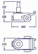 Gato modelo P18_30 dimensiones