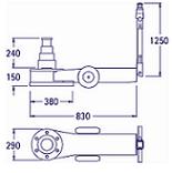 Gato P304B_SC dimensiones