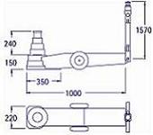 Gato modelo P304NVB dimensiones