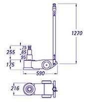 Gato P502 dimensiones